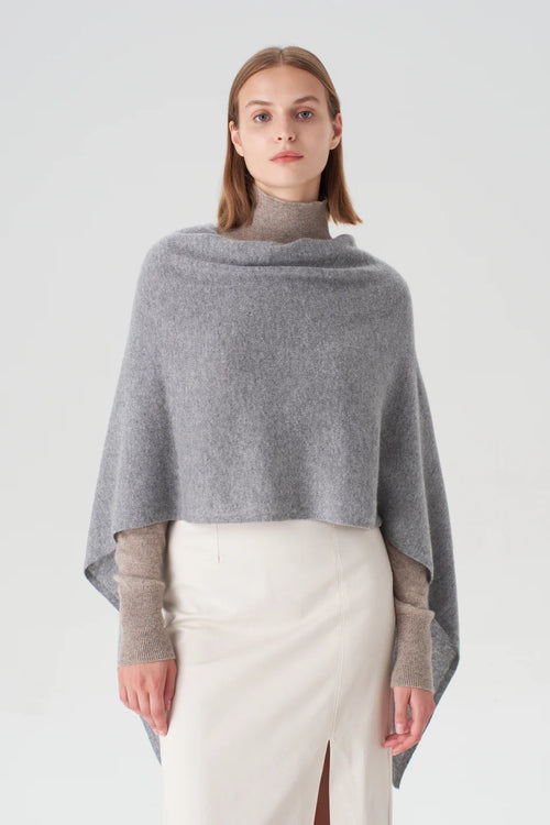 Cashmere Topper in Grey