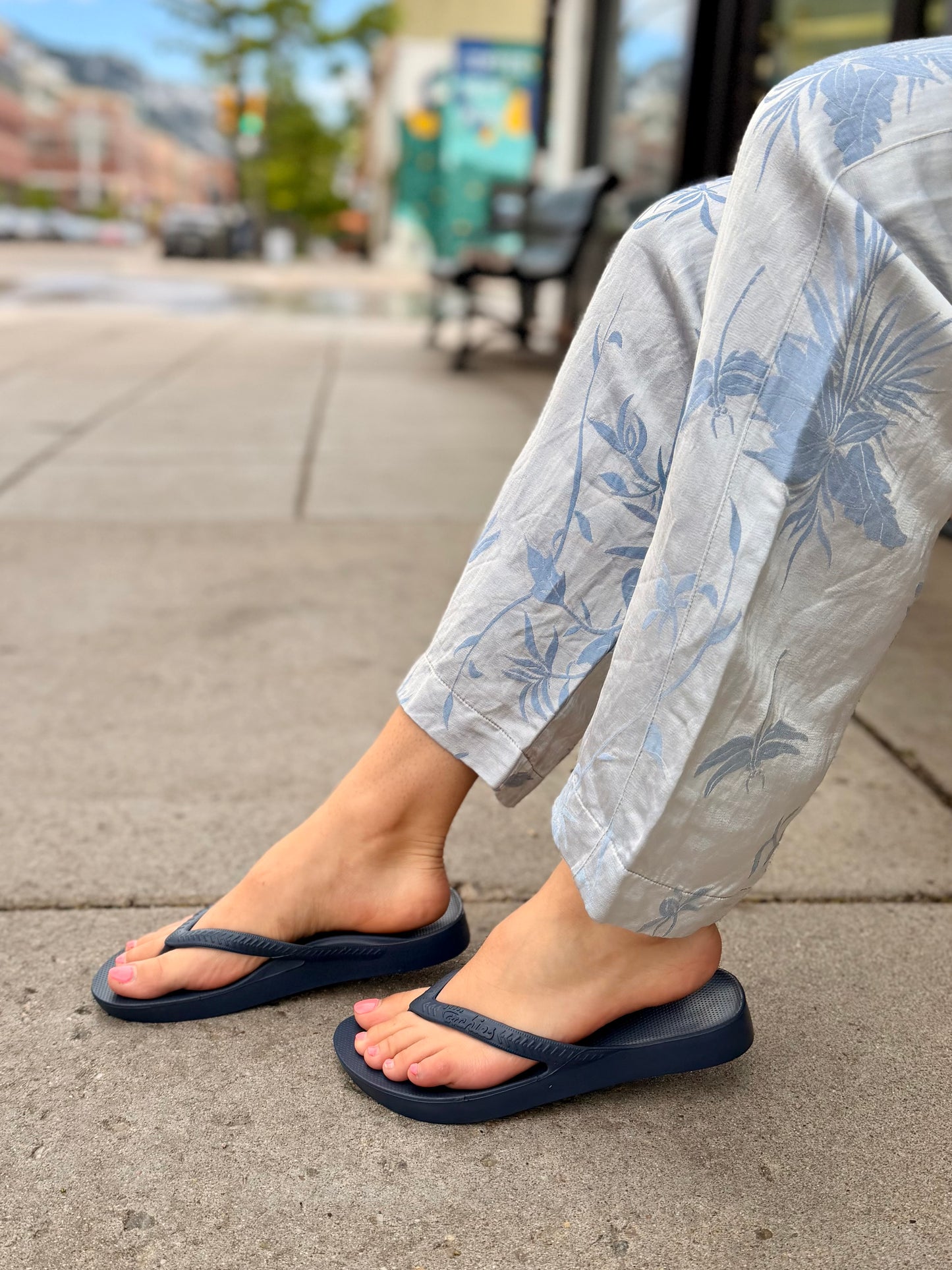 Flip Flop in Navy