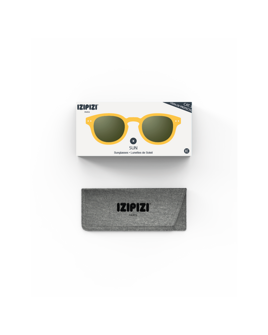 #C Sunglasses in Yellow Honey