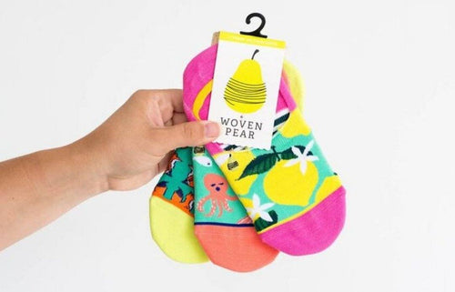 No-show Socks in Happy Vibes Variety 3-pack