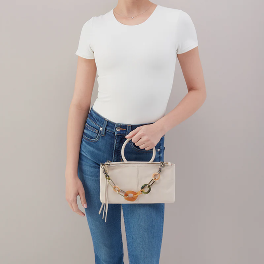 Sable Crossbody in Pale Flax