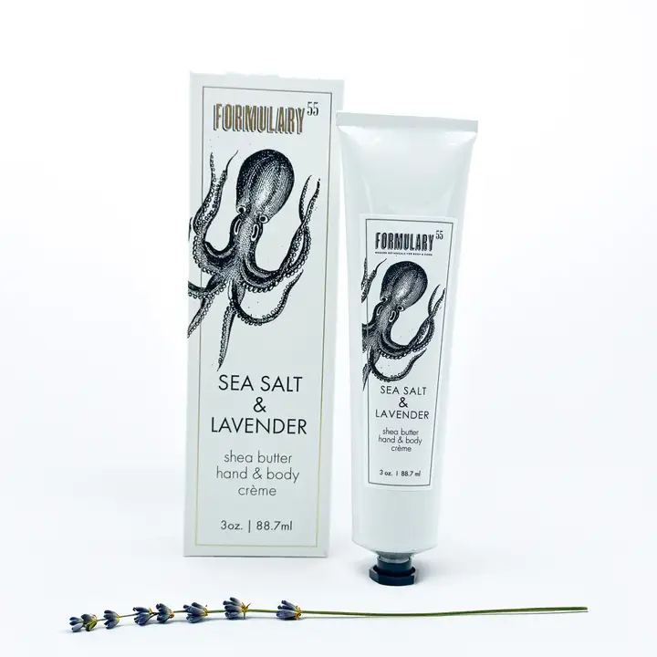 Sea Salt & Lavender - Shea Butter Hand and Body Creme Tube
