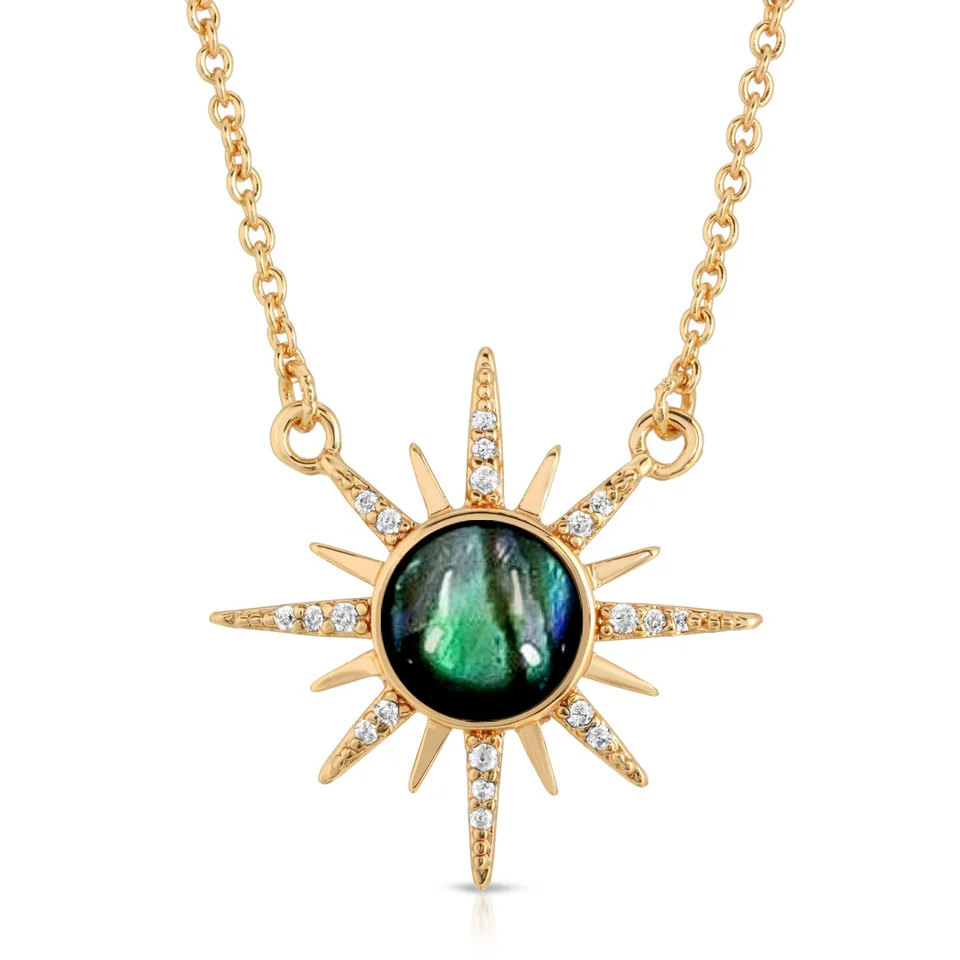 Abalone Starburst Necklace