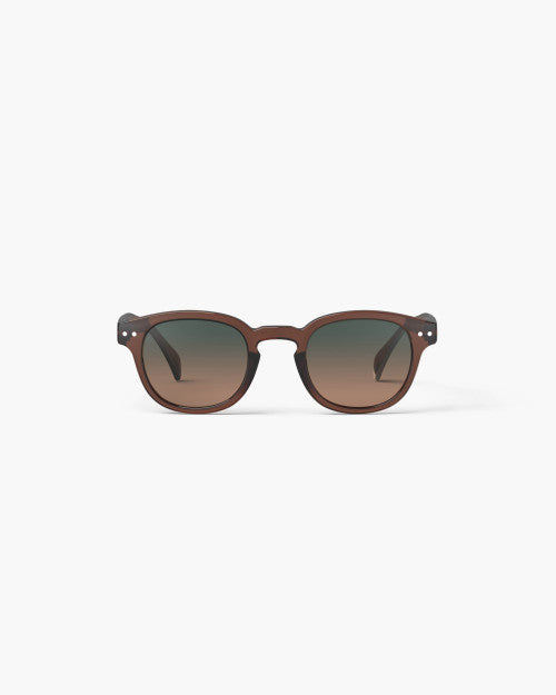 #C Sunglasses in Dark Expresso