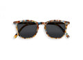 #E Shape Sunglasses in Blue Tortoise