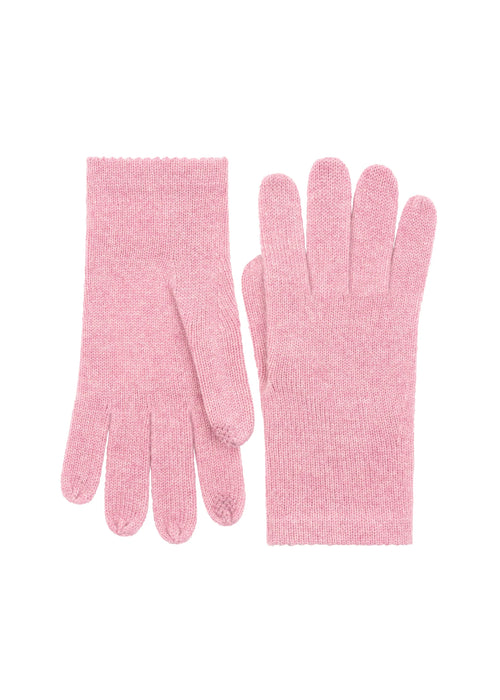 Cashmere Texting Gloves in Pink