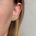 Leaf Stud Earrings