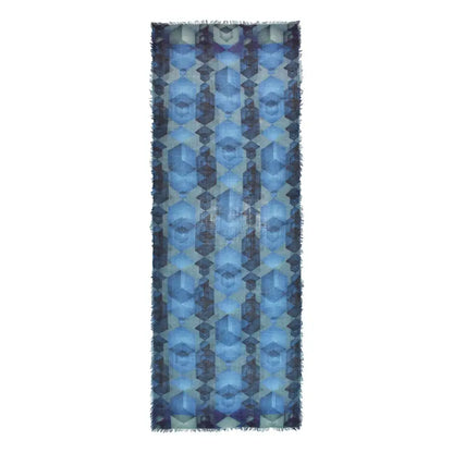 Gatsby Retro Kaleidoscope in Blue