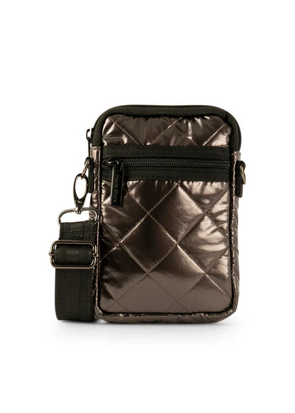 Casey Cell Phone Bag in Smoke