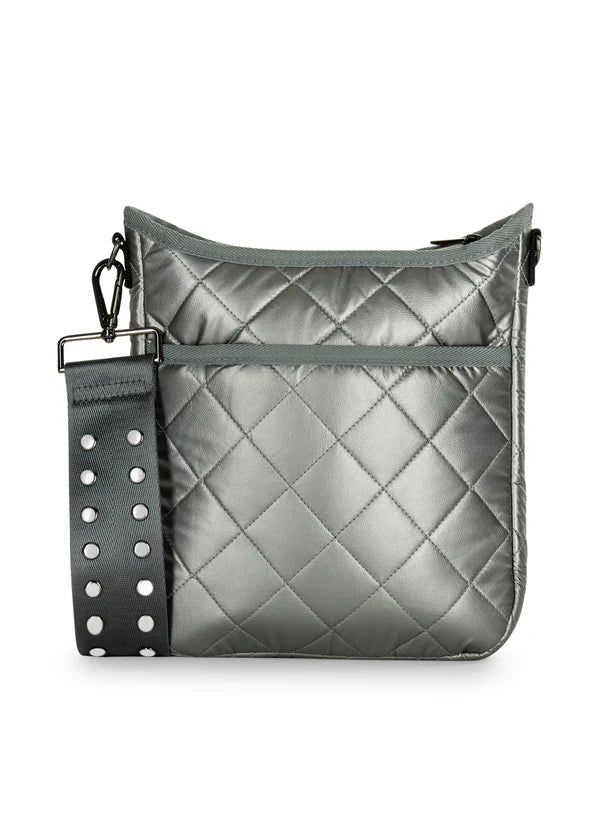 Nikki Crossbody in Iron