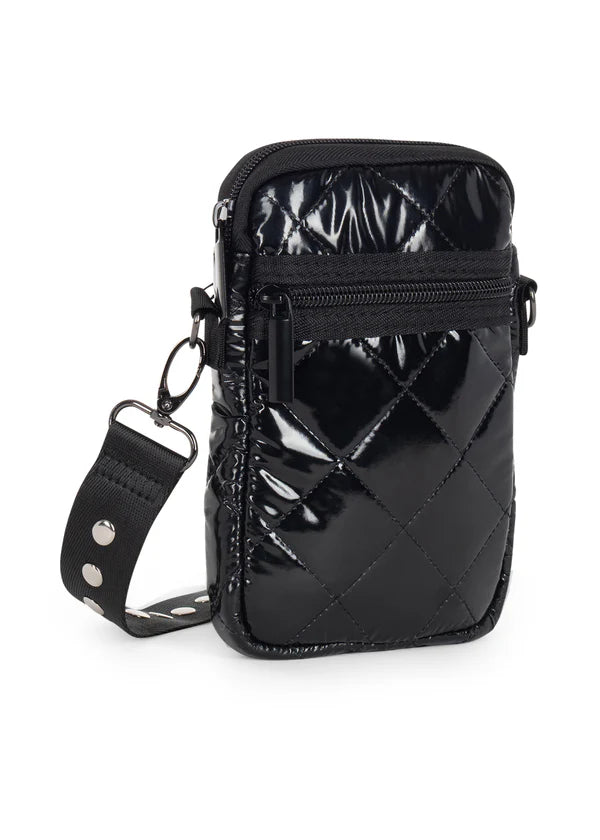 Casey Cell Phone Bag in Noir