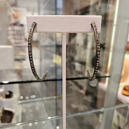 Crystal Half Hoop