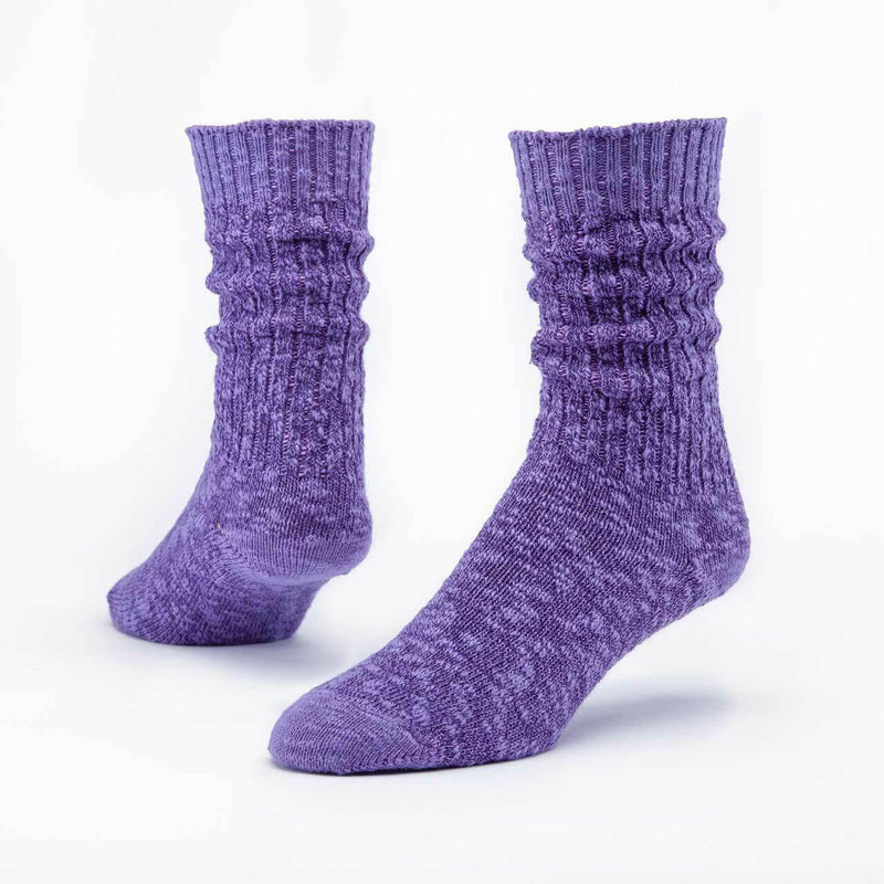 Ragg Sock in Solid Purple