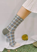 Small Plaid in Green/Blue/Pink