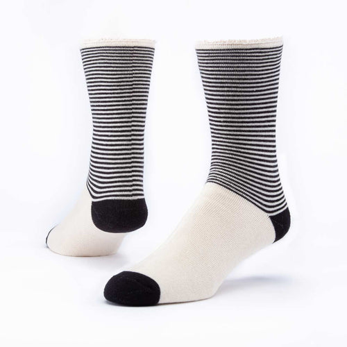 Recovery Socks in Natural Stripe