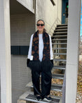 Emi Scarf in Onyx Shibori