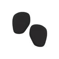 Ball of Foot Cushions in Black