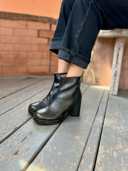 Distressed Lady in Black