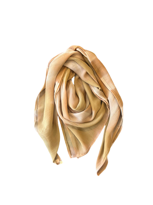 Chiffon Scarf in Adobe