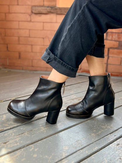 Distressed Lady in Black