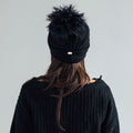 Freya Beanie in Onyx Solid