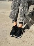 Gardenia in Black/Nut