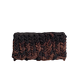 Highland Knit Headband in Onyx Shibori