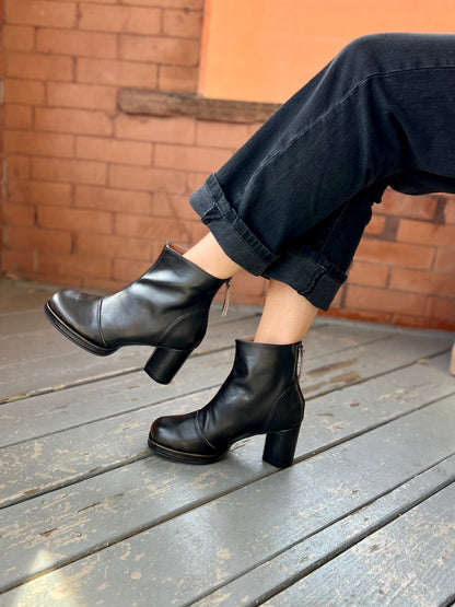 Distressed Lady in Black