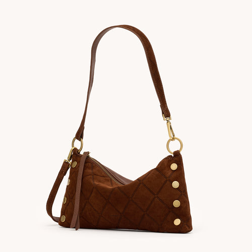 Kyle in Chocolate Diamond Suede