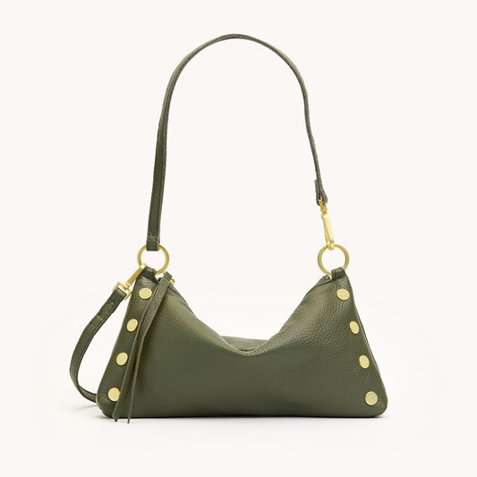 Kyle in Olive Pebbled Leather