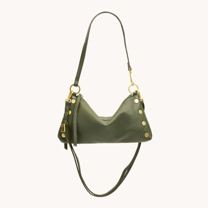 Kyle in Olive Pebbled Leather
