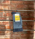 Cushion Crew Socks in Navy/Blue Stripe