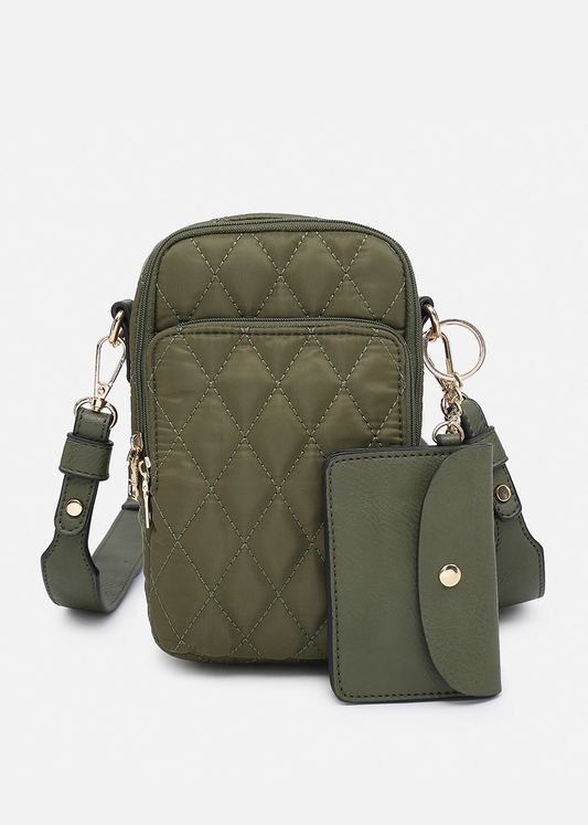 Parker Quilted in Olive