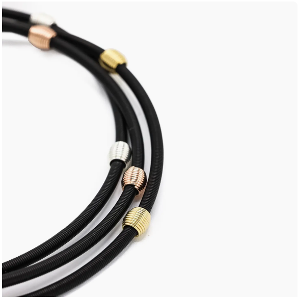 Dia Bracelet Set in Mixed Metal