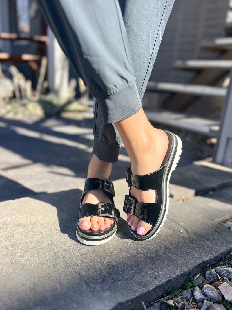 Marbella Slide in Black