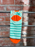 Crew Socks in Poppy & Dot