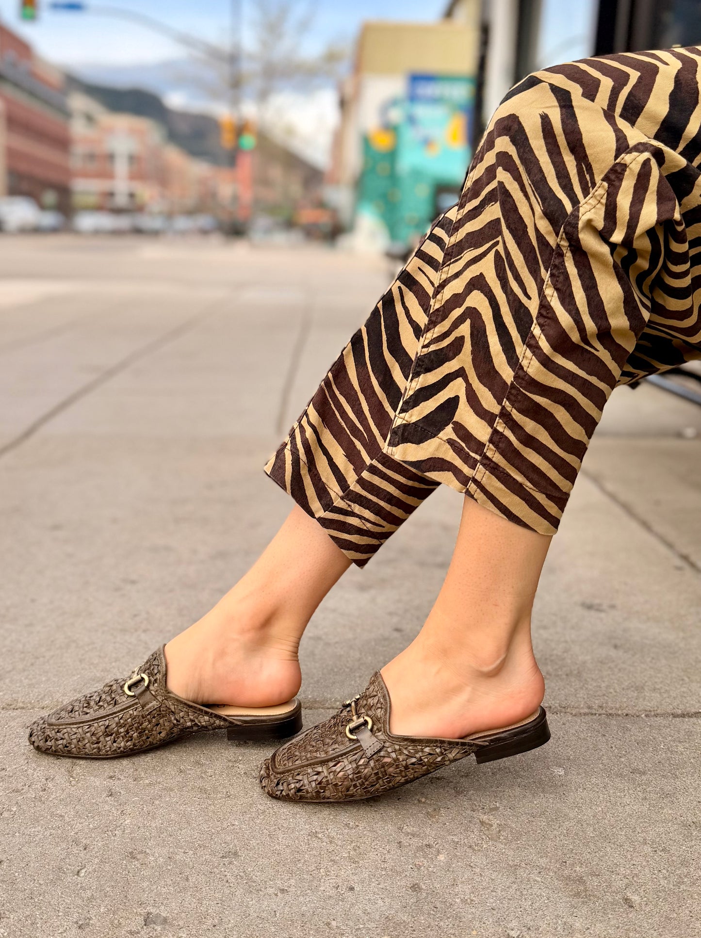 Cora in Khaki