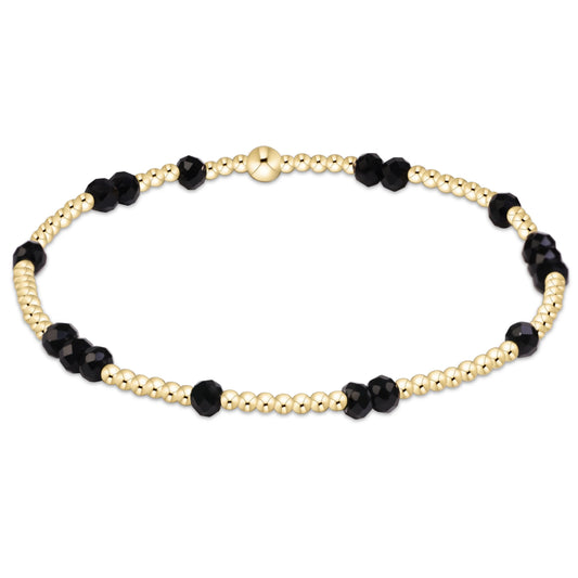 Gameday Flirty Hope Unwritten Bracelet in Black