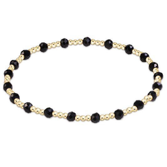 Gameday Flirty Sincerity Bracelet in Black