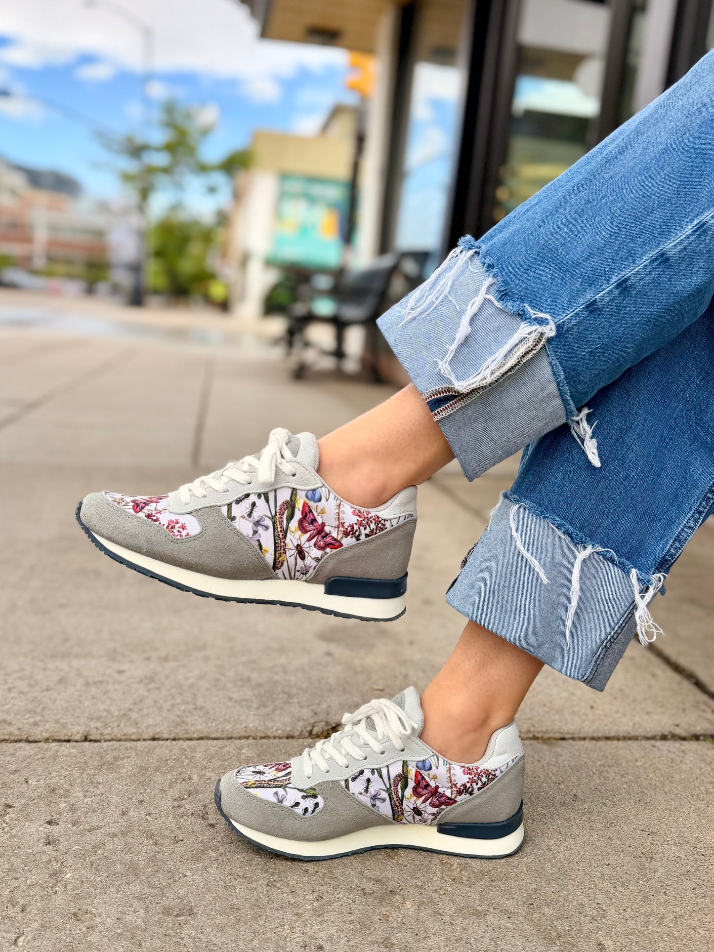Monterey Jogger in Grey Multi
