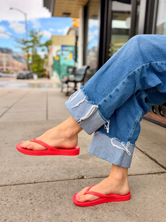 Flip Flop in Coral