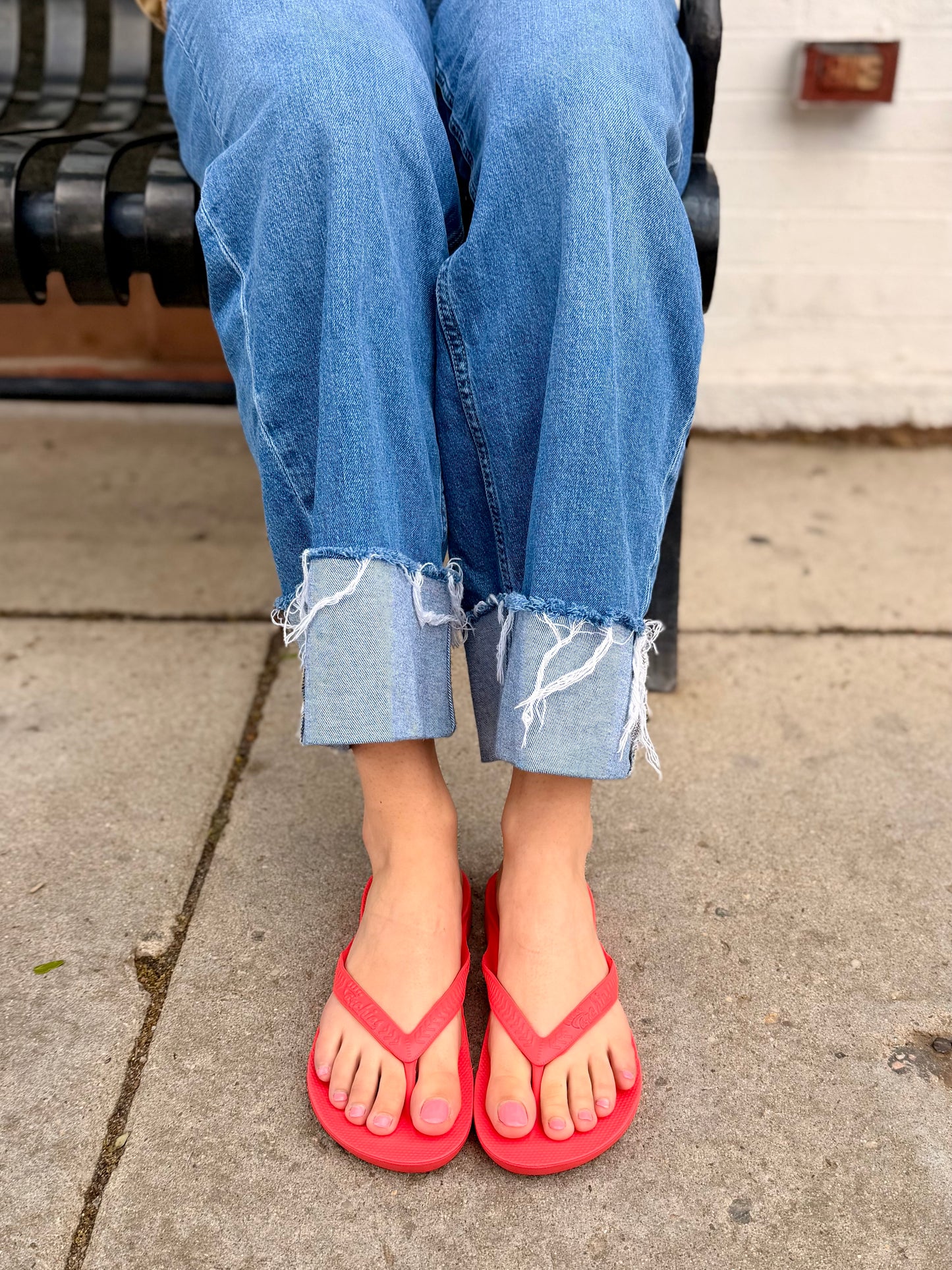 Flip Flop in Coral