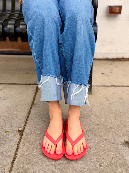 Flip Flop in Coral