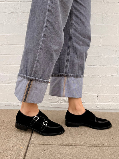 Wide Belt Guy in Black
