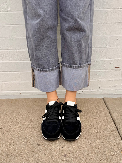 Ayla in Black/Off-White