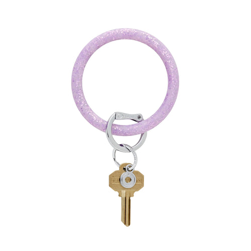 Big O Silicone Key Ring in In the Cabana Confetti