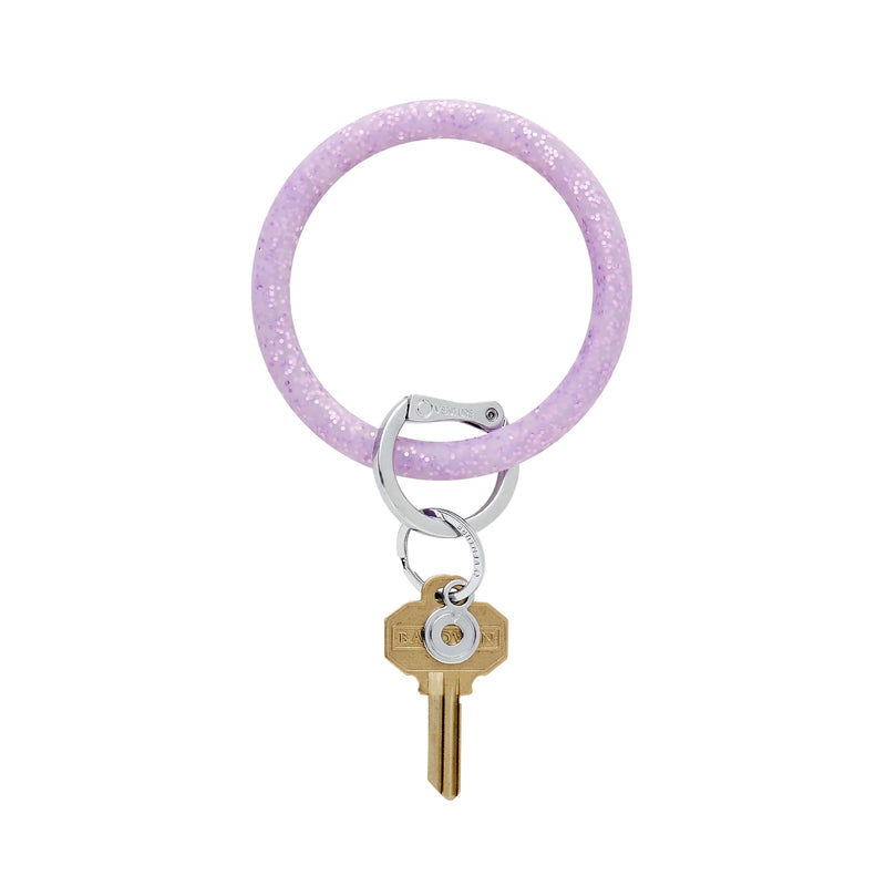 Big O Silicone Key Ring in In the Cabana Confetti