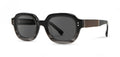 Jasper in Black Agate (Polarized)