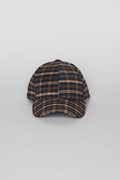 Everyday Plaid Cap in Black/Navy Check