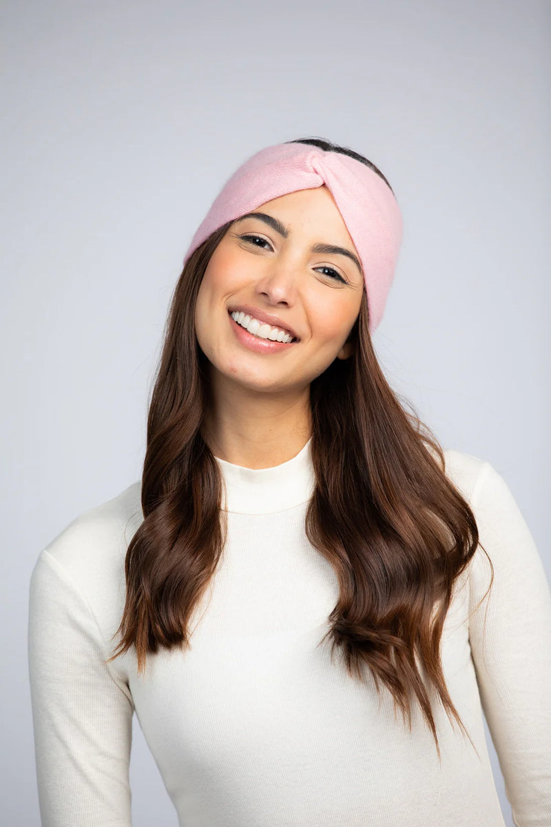 Cashmere Headband in Baby Pink